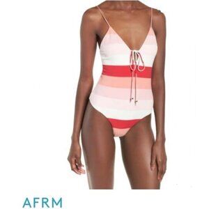 AFRM Striped Bodysuit